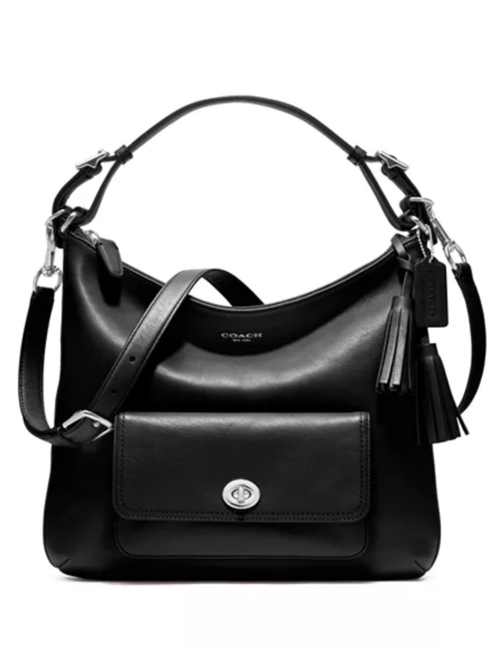 Coach Black Legacy Courtenay Hobo Style 22381